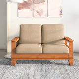 Elena Nios 2 Seater Fabric Sofa- New Wenge