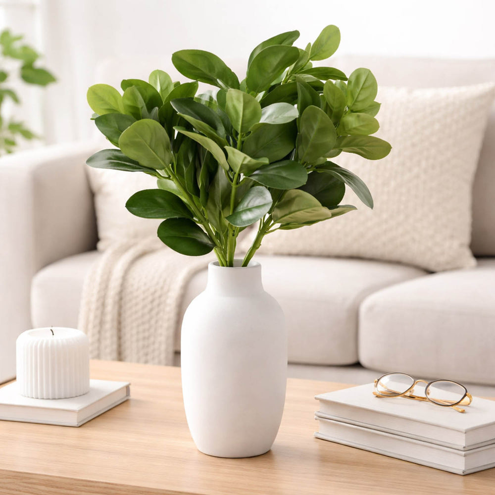 Artificial Leafy Filler Stick- Green