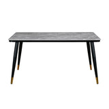Flair Dining Table (Grey & Black)