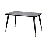 Flair 4 Seater Dining Table- Grey and Black