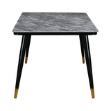 Flair Dining Table (Grey & Black)