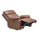Nashville 1 Seater Electric Sofa Recliner- Brown