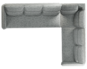 Infinia 3+2+1 Seater Fabric Sofa Set with Left Corner Sofa- Off White