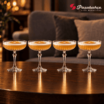 Pasabahce Joy Coupe Stem Glasses Set of 4 - 245 ml, Transparent