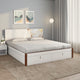 Galaxy Premier Bed with Hydraulic Storage (White)
