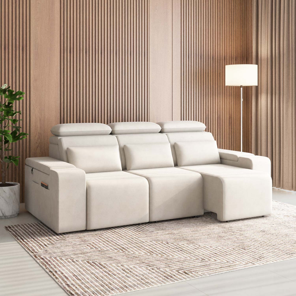 Glide 3 Seater Electric Slider Sofa Kit- Beige