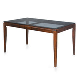 Hampshire 4 Seater Dining Set (Walnut)