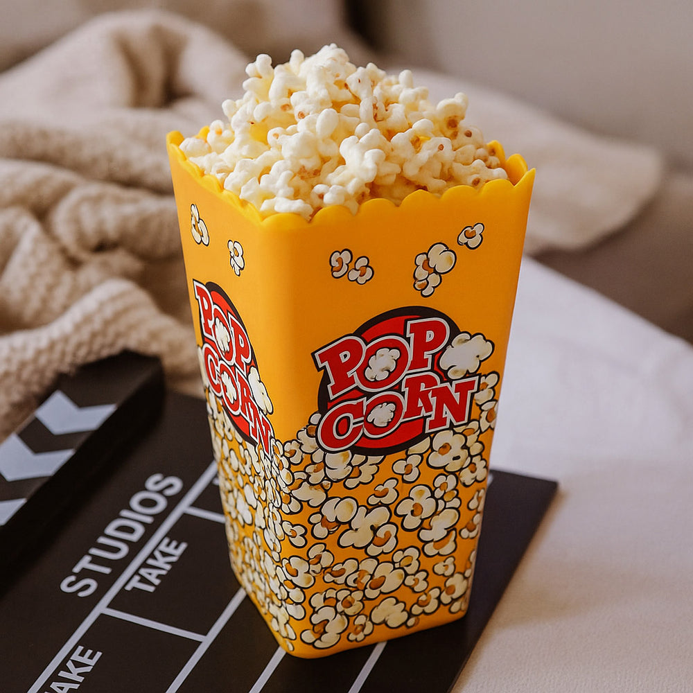 Pop Corn 1200 ml Snack Bowl- Yellow
