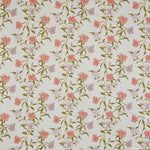 Arias by Lara Dutta Floral CVC Satin Single Bedsheet With 1 Pillow Cover (Multicolor)