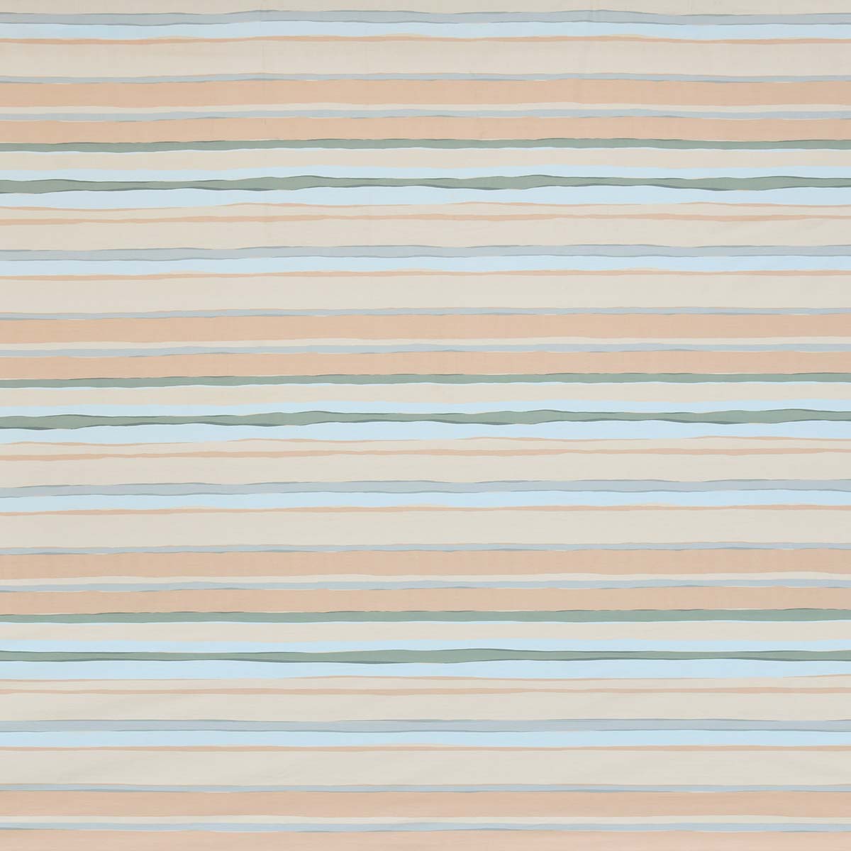 Arias by Lara Dutta Striped CVC Satin Single Bedsheet With 1 Pillow Cover (Grey)