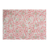 Arias by Lara Dutta Abstract Cotton King Bedsheet With 2 Pillow Covers (Pink)