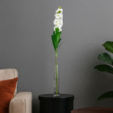 Gladiolus Artificial Stick- White