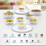 Arias by Lara Dutta Moon Morning Glory Dinner Set - 14 Pieces