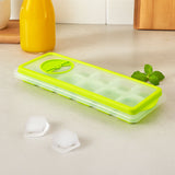 Ice Cube Tray with Lid- Green