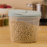Polypropylene Kitchen Grocery Storage Container 2.9 L- Transparent & Grey