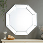 Honeycomb Hexagonal Decorative Mirror- Silver