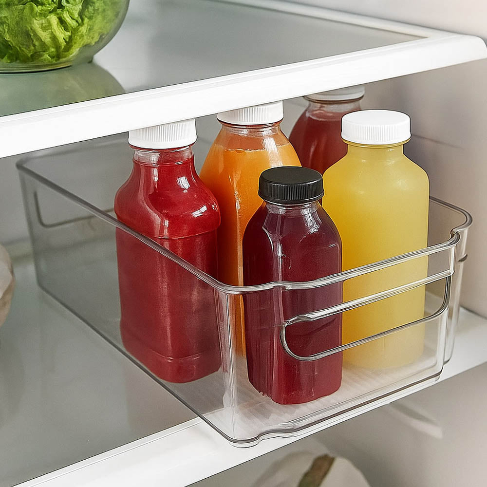 Stackable Small Fridge Bin- Transparent