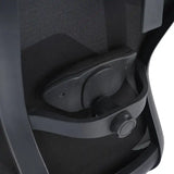 Hexon High Back Mesh Office Chair with Adjustable Arm (Black)