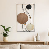 Cirque Panel Wall Décor- Black and Brown