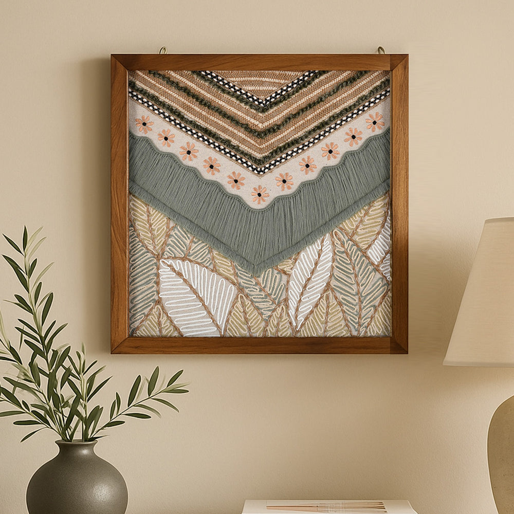 Tropical Boho Wall Art (Multicolor)