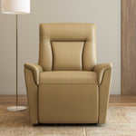 Credal 1 Seater Electric Rocker Recliner Sofa- Mustard