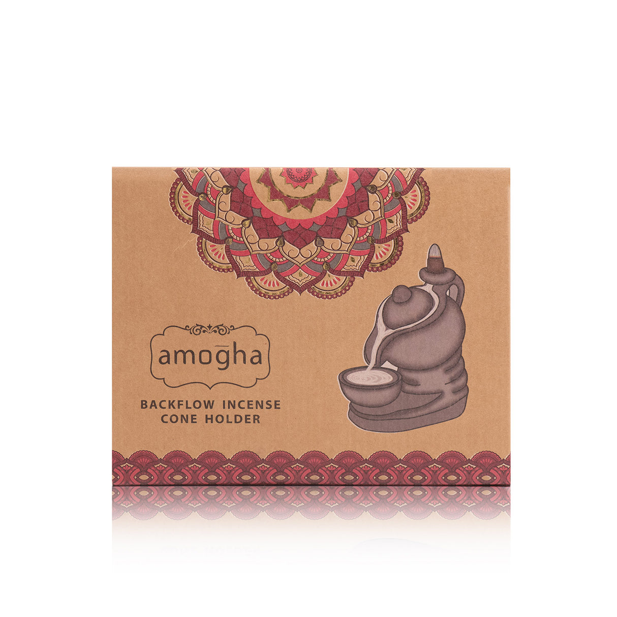 IRIS Amogha Backflow Incense Cone Holder- Grey