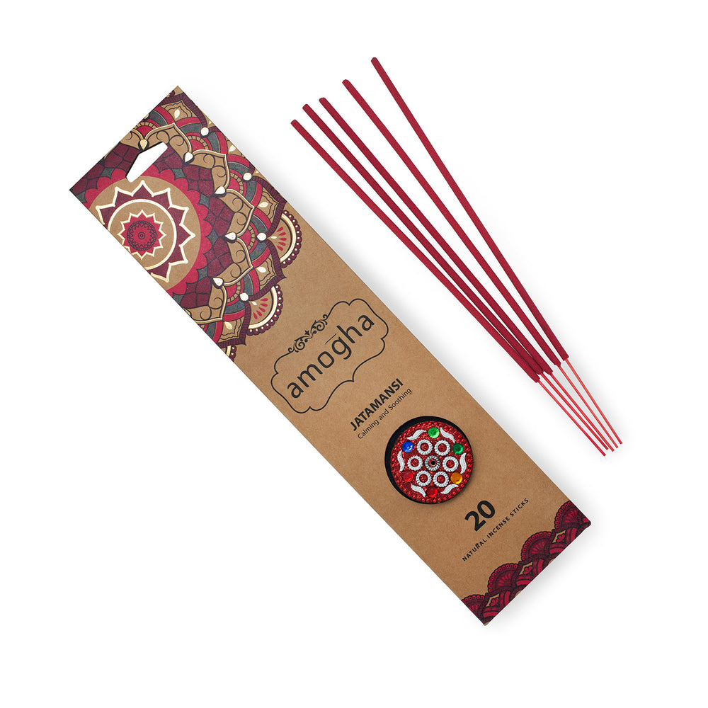 IRIS Amogha Jatmansi Fragrance Incense Sticks Pack of 20