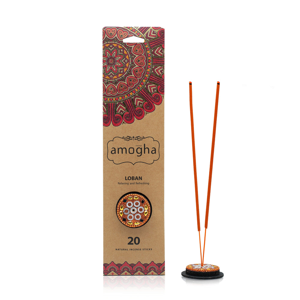 IRIS Amogha Loban Fragrance Incense Sticks Pack of 20