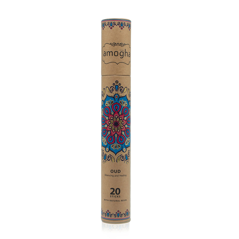 IRIS Amogha Oud Fragrance Masala Incense Sticks Pack of 20