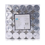 IRIS Unscented Tea Lights Pack of 100- White