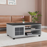 Nilkamal iris Center Table Grey