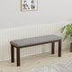 Lindsey 6 Seater Dining Bench (Walnut)