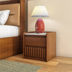 Linea Night Stand- Honey Walnut