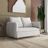 Infinia 2 Seater Fabric Sofa- Off White