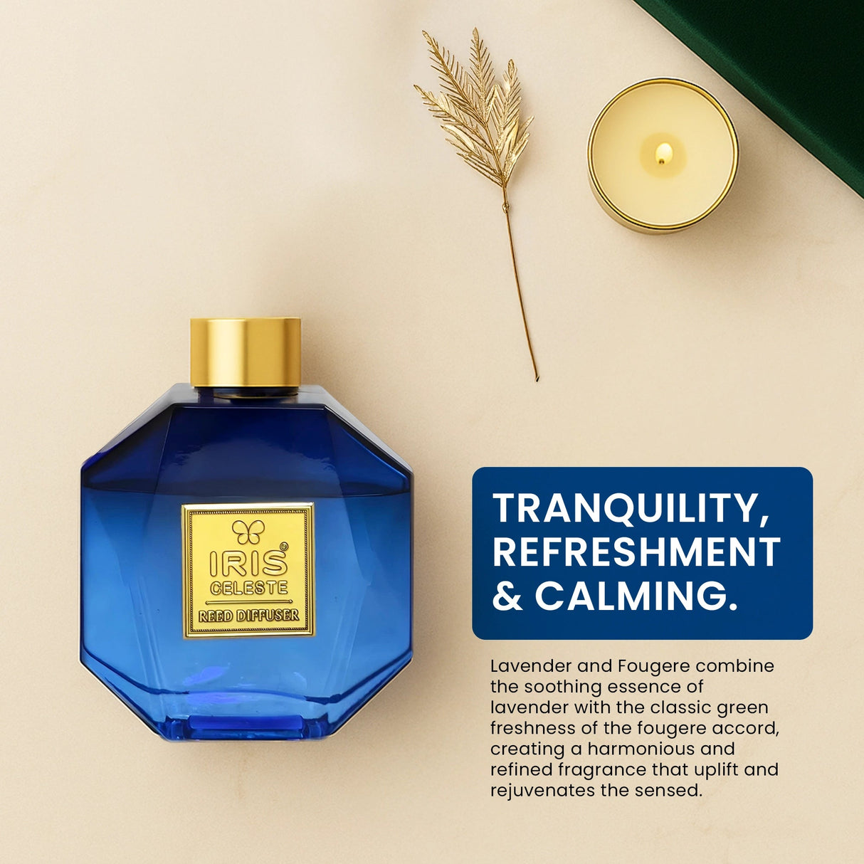 IRIS Celeste ICRD0012LF Reed Diffuser- 150 ml