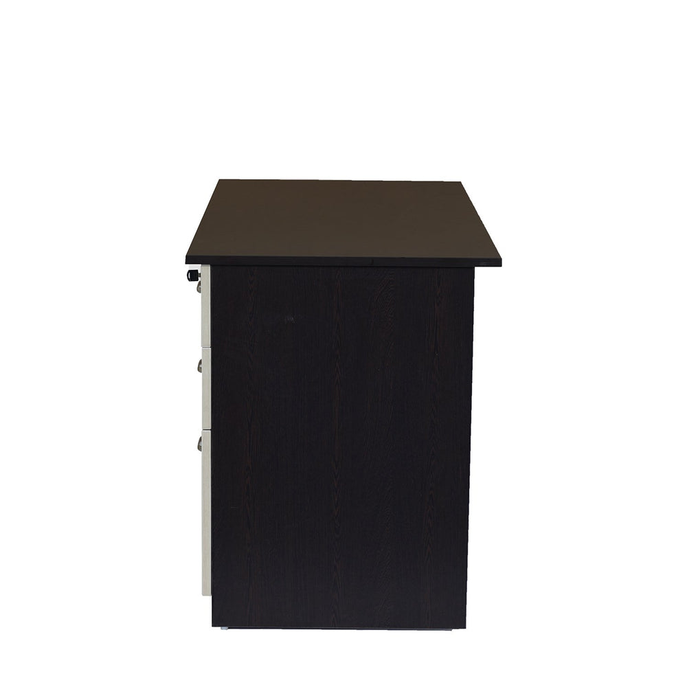 Leonardo Office Table (New Wenge / High Pine)