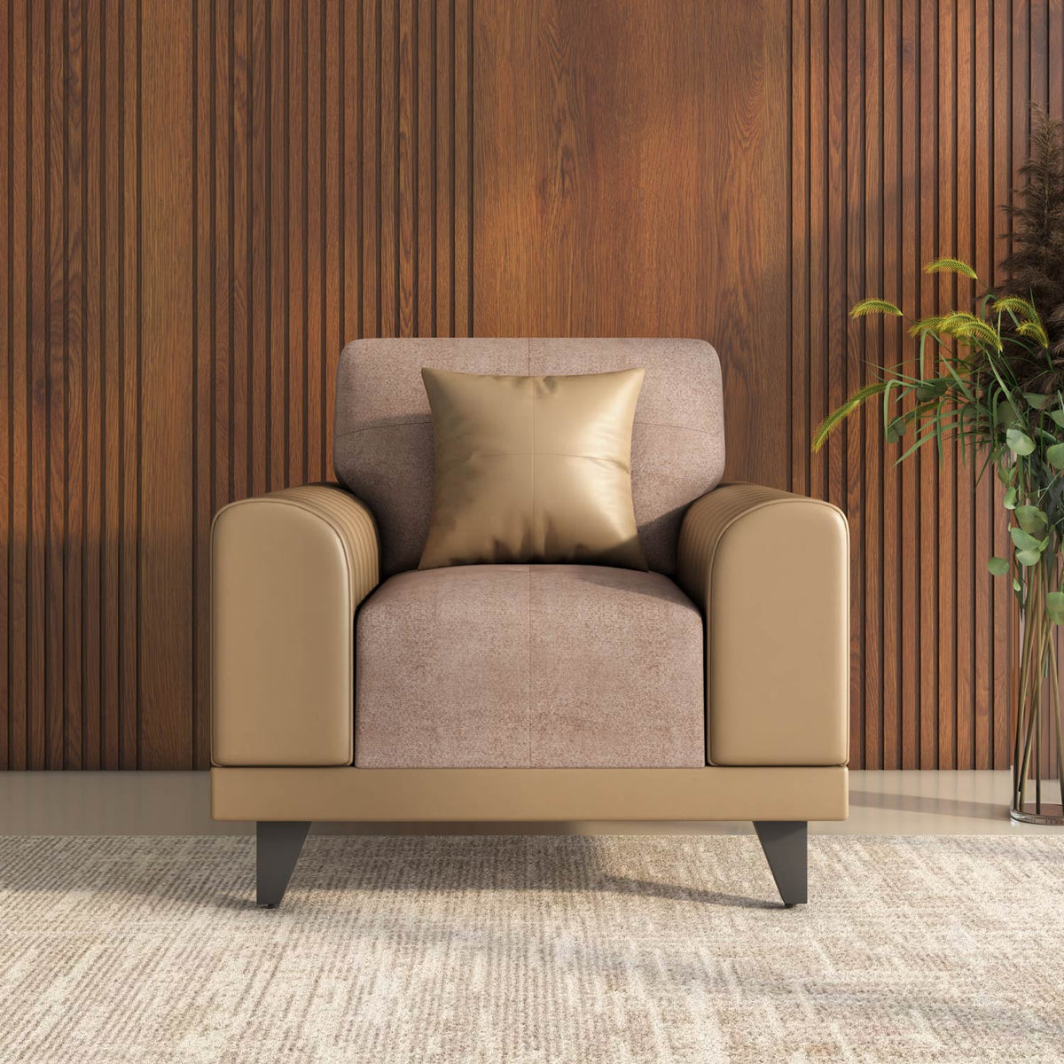 Melody 1 Seater Sofa- Beige