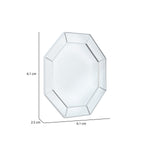 Honeycomb Hexagonal Decorative Mirror- Silver