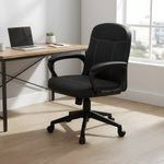 Mayor Low Back Office Chair- Black