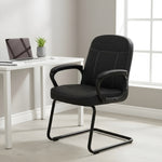 Mayor Visitor Chair- Black