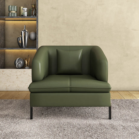 Modena 1 Seater Sofa (Green)