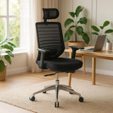 Poise Pro High Back Mesh Chair- Black