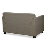 Svelte Plus 2 Seater Sofa with Cushion (Dark Brown)
