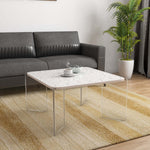 Maisy Acrylic Base Coffee Table (Cream)
