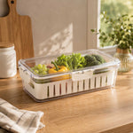 Rectangular Storage Cannister- Cream
