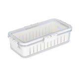 Rectangular Storage Cannister- Cream