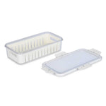 Rectangular Storage Cannister- Cream