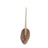 Boat Metal and Wooden Showpiece- Gold & Brown