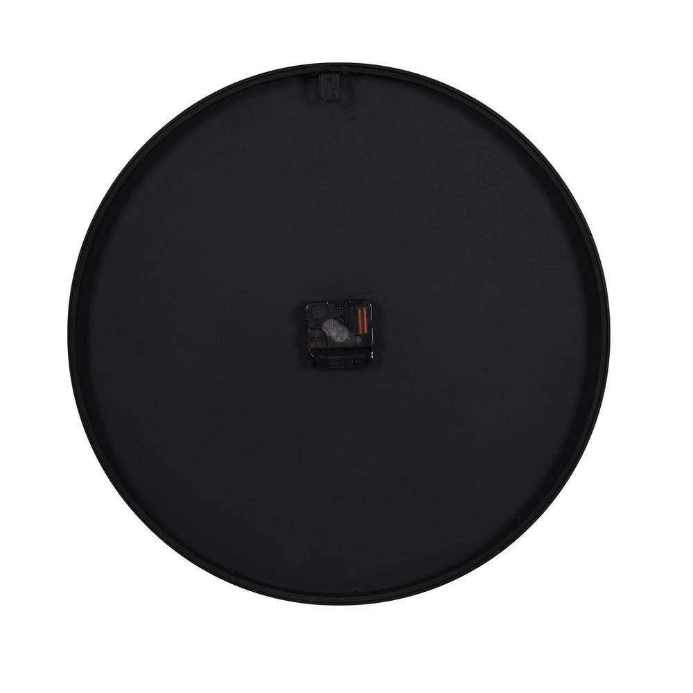 Birds On Dial Wall Clock- Black