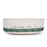 Decorative Mesh Urli- Green & Beige